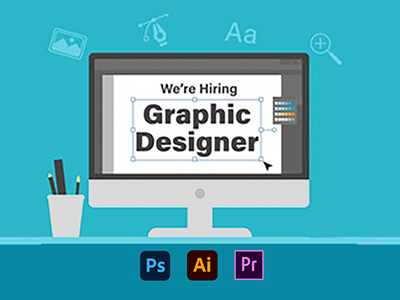 We Are Hiring! Graphics Designer and Video Editor| Work from home Image